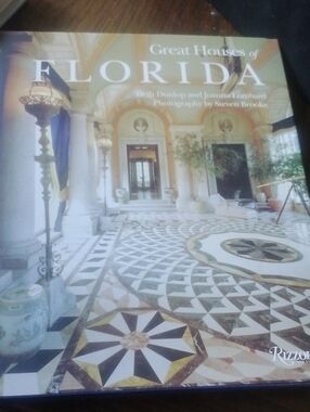 Rizzoli Great Houses of Florida – Cream, White, Gold Cover New